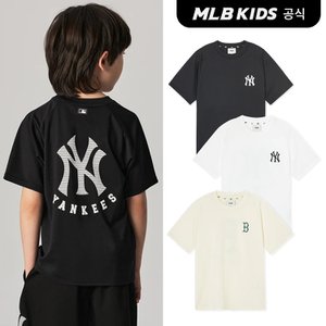 MLB키즈 (공식)24SS 아웃도어 메쉬 반팔 티셔츠 (3color) 7ATSCP343