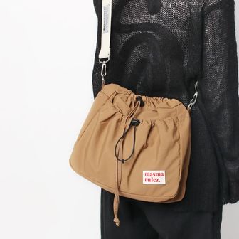 핫트랙스 8 pocket cross bag_Brown