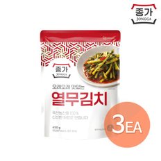 F종가집 열무김치 400g파우치 x 3개