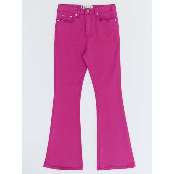 VIVID SLIM BOOTCUT PANTS_7COLORS_PINK