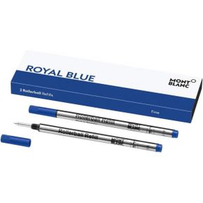 미국 몽블랑 만년필 MONTBLANC RB F 2x1 Royal Blue PF Refill 1709856