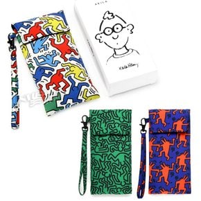 모마 바쿠 키스해링 안경 파우치 MOMA KEITH HARING PUFFY GLASSES POUCH