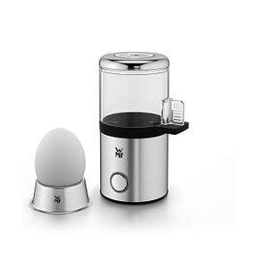 독일 WMF 계란 찜기 KITCHENminis My Egg 1-Egg Cooker with Cup Cromargan Matt Space Saving H