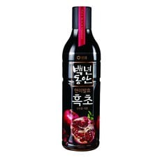 백년동안 흑초 산수유 석류 900ml (1개)