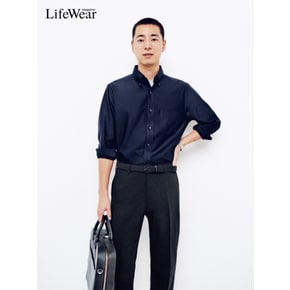 UNIQLO 유니클로 슈퍼 논아이언 스트레치 버튼다운 셔츠