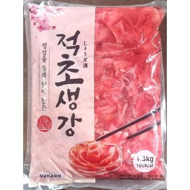  적초생강 이엔 1.3kg 일식 업소 식당 업소용 식당용 (WCE8C7B)