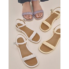 1537 Rumi shirring strap sandal