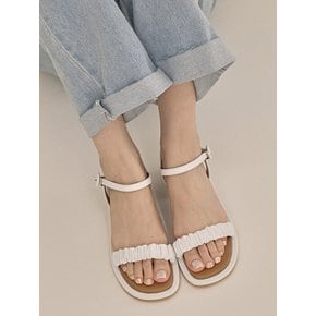 1537 Rumi shirring strap sandal