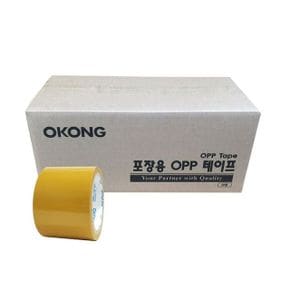 오공 OPP 75mmx40M 1BOX-30개입 미색