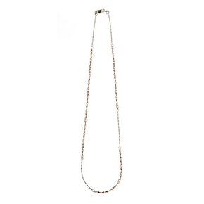 피암마 로즈화이트 네크리스 40cm, Fiamma Rose & White Necklace 40cm, 14k rose gold, white gold