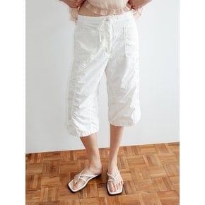 TIR SHIRRED PARACHUTE PANTS_2COLORS