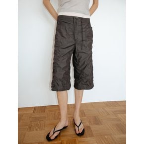 TIR SHIRRED PARACHUTE PANTS_2COLORS