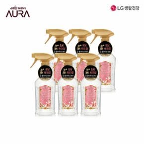 LG생활건강 아우라 섬유향수 윌유메리미향 400mL*6개