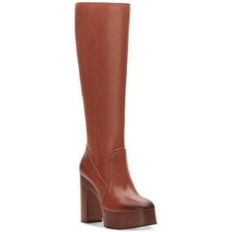 이스퀘어 3958484 Vince Camuto Illishal Womens Block Heel Knee-High Boots