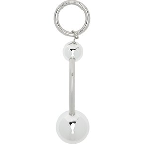 저스틴 클렌퀏 코니 키링 CONNIE KEYCHAIN SILVER Palladium