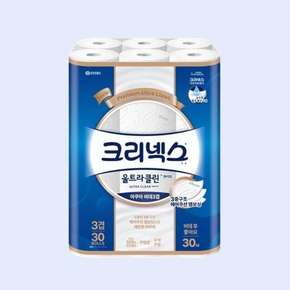 3겹 울트라클린 화이트 비데 30M-30롤[택배배송]