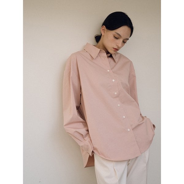 SITP5143 오버핏 노블 셔츠_Light pink