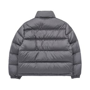 BASIC LOGO OVERSIZE DUCK DOWN JACKET BROWN 베이직오버사이즈 패딩 브라운