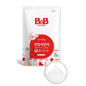  보령 비앤비 신형 젖병세정제 거품 리필 400ml