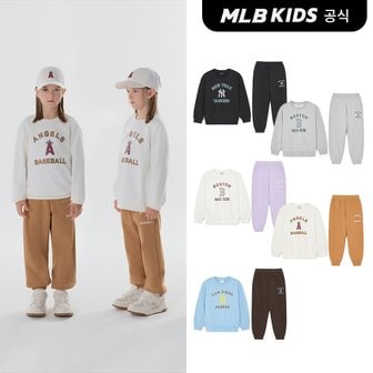 MLB키즈 (공식)24FW 바시티 맨투맨 세트 (5color) 7AS2V0244