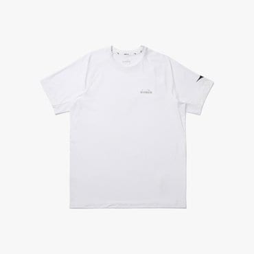 디아도라 [공식스토어] 배즈본 퍼포먼스 반팔 티셔츠 WHITE (D4221TRS54WHT)