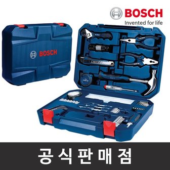 보쉬 정품/수공구세트 108pcs/핸드툴/툴박스/가정용공구