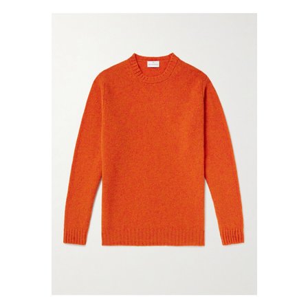 KINGSMAN 셰틀랜드 울 스웨터 오렌지 1647597355720281