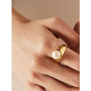 [Silver925] Freshwater Pearl Point Ring 담수 진주 포인트 반지