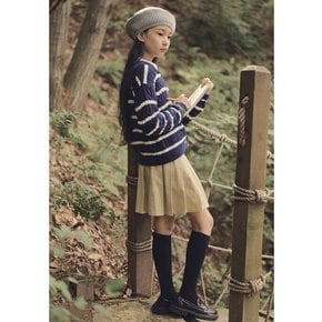 24년 F/W(여아) 허리 벨트 플리츠 스커트 MKE4RS2211