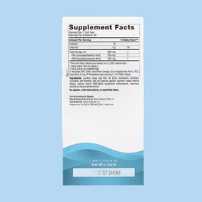 스 DHA 415mg 피쉬오일 오메가 딸기맛 180소프트젤 X 3통