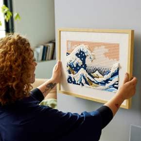 레고 LEGO ART Hokusai – Great Wave Wall 아트 성인 세트 31208