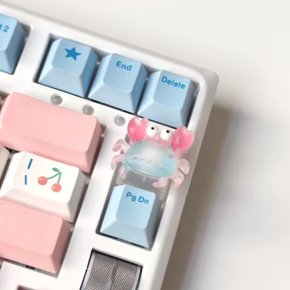 키캡 크랩 게 캐릭터 포인트 커스텀 기계식 키보드 꾸미기 키캡놀이