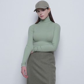 W25 fleece pola tee green