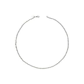 로프 체인 넥클리스 실버 SILVER ROPE CHAIN
