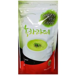 업소용 식당 식자재 식음료 재료 녹차라떼 세미 500g