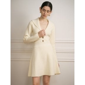 (1/11일 예약배송)YY Wind lapel knit dress