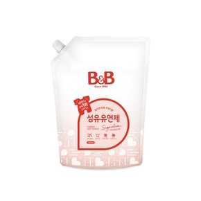 유아 섬유유연제 자스민&로즈 1500ml 리필 3입+증정품 800ml 1입