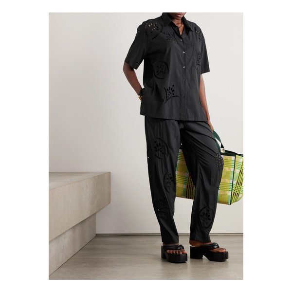 빌리아 오버사이즈 브로더리 앵글레즈 모달 블렌드 셔츠 1647597333738071