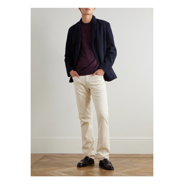 미스터 피 리브 디테일 메리노 울 스웨터 46376663162890225