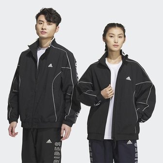 아디다스 져지 KQJ JH1023 WORD WOVEN JKT