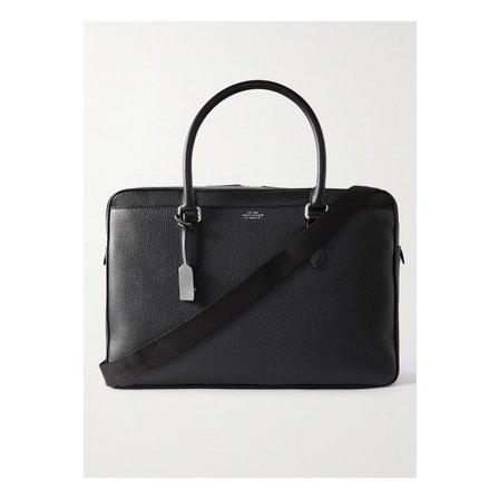 SMYTHSON 48 아워 러들로 풀 그레인 가죽 위켄드 백