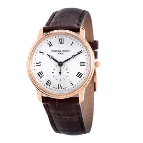 4665665 Frederique Constant Quartz Silver Dial Mens Watch