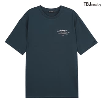 티비제이 유니 가슴/뒤판 아트웍 티셔츠(T202TS070P)