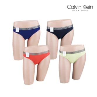 Calvin Klein CK 여성 삼각팬티 로고 속옷세트 QD3622 4장