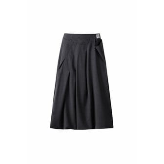 래코드 Crushed Volume Skirt RQKAW24501GYD