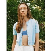 Basic Half Sleeve Knit Cardigan_3color