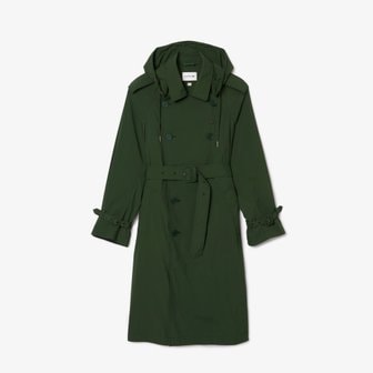 라코스테 [시흥점] 남성 오버사이즈 후드 트렌치 코트 BH9655-55G