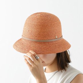 베사 6 라피아 모자 OrangeSelenite/Sand HAT50172 Helen Kaminski Besa 6