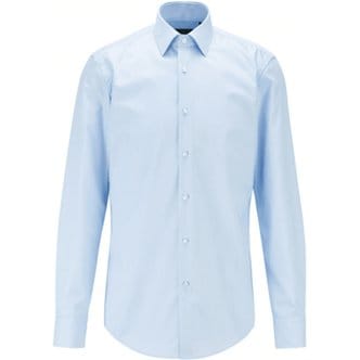 휴고보스 [보스] Mens shirt 50490393450 LIGHT/PASTEL BLUE