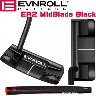  3465331 EVNROLL 이븐 롤 ER2B 미드 블레이드 블랙 퍼터 (ER2B MID BLADE  PA3337341